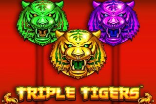Slot Triple Tigers dengan tema harimau