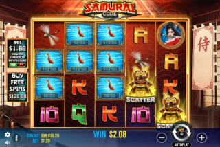 Kemenangan dalam permainan dasar Samurai Code