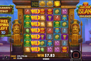 Win in the Free Spins Feature