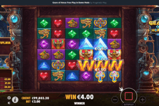 Kemenangan dalam fitur Free Spins