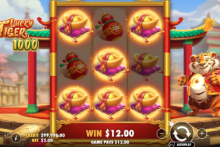 Mencapai kemenangan di mesin slot Lucky Tiger 1000