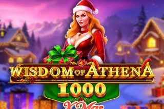 Permainan slot Wisdom of Athena 1000 Xmas dengan tema Natal